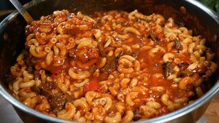 How to Make the Best Pasta with Meat Sauce | Easy and Delicious Recipe!