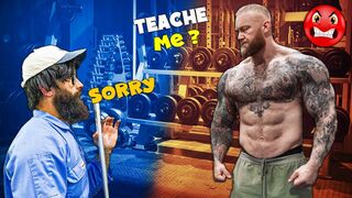 BODYBUILDER VS CLEANER ???????? | Anatoly GYM PRANK #9