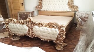 Golden bed set Deco Paint