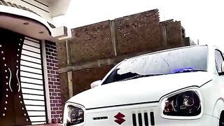 Driving alto in rainy day