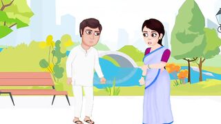 Funny Husband And Wife War | Kids Cartoon | Funny Cartoon | Comedy