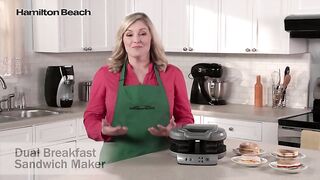 Dual Breakfast Sandwich Maker