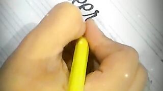 Calligraphy tutorial for beginners????