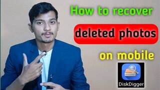 How to recover delete photos on mobile