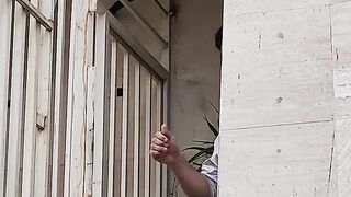 My husband wants to play with the neighbor's