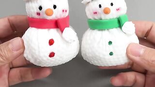 Miniature Snowman making