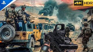 Call of Duty Modern Warfare 2 Mission 2 Afghanistan Red Zone Ultra Realistic Gameplay 4K