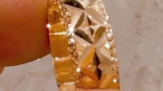 New gold ring || new design