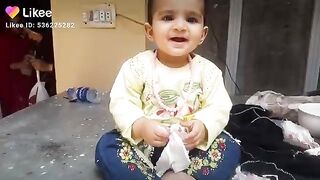 Cute baby partty ki tiyarri