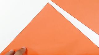 How to Make Paper Airplane that Flies / Paper Crafts for school