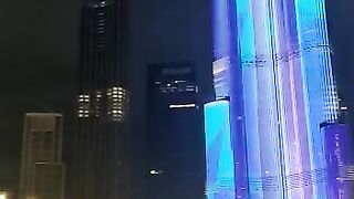 Happy New Year 2023 at burj khalifa UAE
