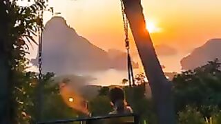 Need this kind of relaxation golden sunrises
