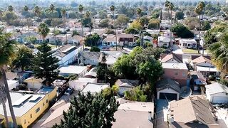 Los Angeles Traffic Homes Houses South Central