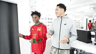IShowSpeed goes to Sneaker shopping at Kick Game.
