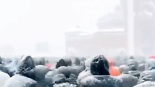Performing Jummah in -50 degree