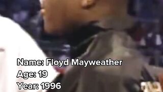 Mayweather before and after.