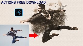 Download Two Photoshop Actions for FREE