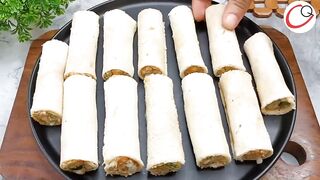 5 Minutes Healthy Snacks Recipes | Egg Snacks | Bread Roll Recipe | New Recipe | Egg Recipe