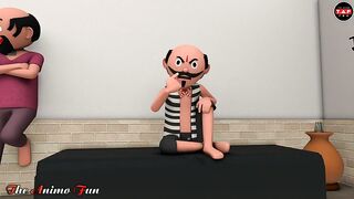 JAIL KI ROTI _ Funny Comedy Video _ Desi Comedy _ Cartoon _ Cartoon Comedy