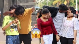 kissing ???? Her While Walking Prank || First' Time In India || Diary of vipin