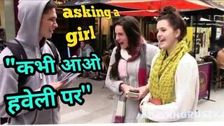 Girl Asking 'AAO KABHI HAVELI PE' Pranks In India HD