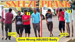 sneezing Prank 2018 | Sneeze on  | Prank Gone Wrong | Pranks in India |by Happy First Aid