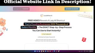 Leads Mate AI Review & Demo - Legit or SCAM!?