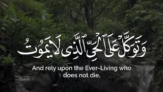 و (توكل) (على) (الحي) (الذي) (لا) (يموت)