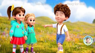 The Balloon Explorers - Magical Adventure Story for Kids