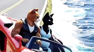 A cute cat save mewao