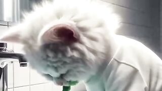 Unfortunately cute cat is dead