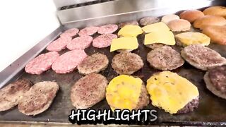 Pov _JAM SIBUK di TRUK MAKANAN __ PEMBUATAN BURGER KEJU di dalam truk makanan ???????? BURGER HYTTEN