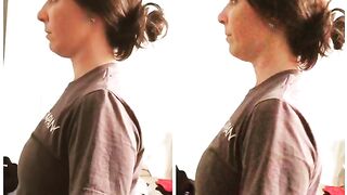 get ride double chin