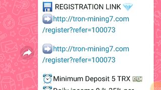 Real Long Term Best Mining website tron-mining7.com withdrawal proof TRX mining site today