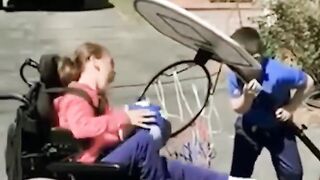 Amazing Kid ! Helped his Disabled Sister