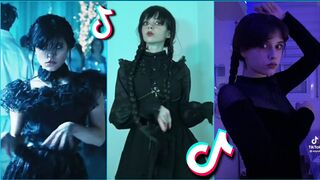 Wednesday Addams Dance - i'll Dance Dance Dance With My Hands Hands Hands - TikTok Compilation
