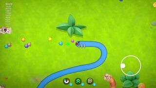 WormsZone.io Biggest Slither Snake 1,000+ Score World Record Top 01 Epic @Idealkhan
