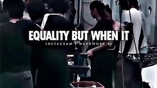 Equality But When