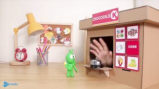 Pea pea tries eyeball jally