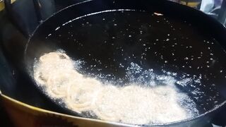 Jalabi sweet & Hot street food