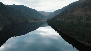 beautiful scenes of nature in which lake are shown