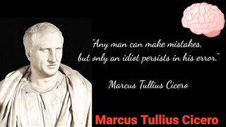 Amazing Quotes of Marcus Tullius Cicero||Wise words from Cicero