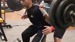 80 kg barbell lifting while standing position by my gymcoach dear friend Sir butt 60 yearold bodybuilder