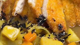 Chiken katsu yang buat kalian yang lihat pada ngiler pastinya