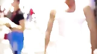 Girls Imitating Bodybuilder Style