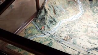 Taxila map in museum