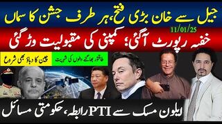 جیل سے خان کی بڑی فتح؛ جشن کا سماں؛ خفیہ رپورٹ آگئی؛ ایلون مسک پی ٹی آی رابطہ؟