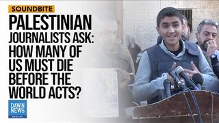There Are No Words To Describe, What We're Going Through Palestinian Journalist
