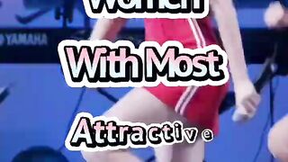 Top 10 Women With Most Attractive Figure #shorts