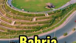 Bahria town drone view